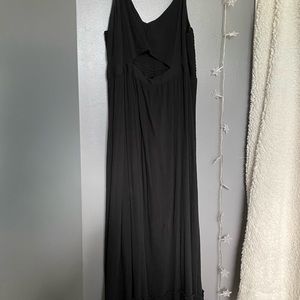 Long black dress